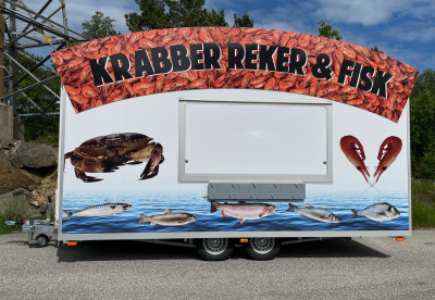 krabber reker fisk