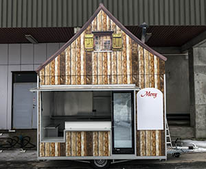 Kake og sandwich bod